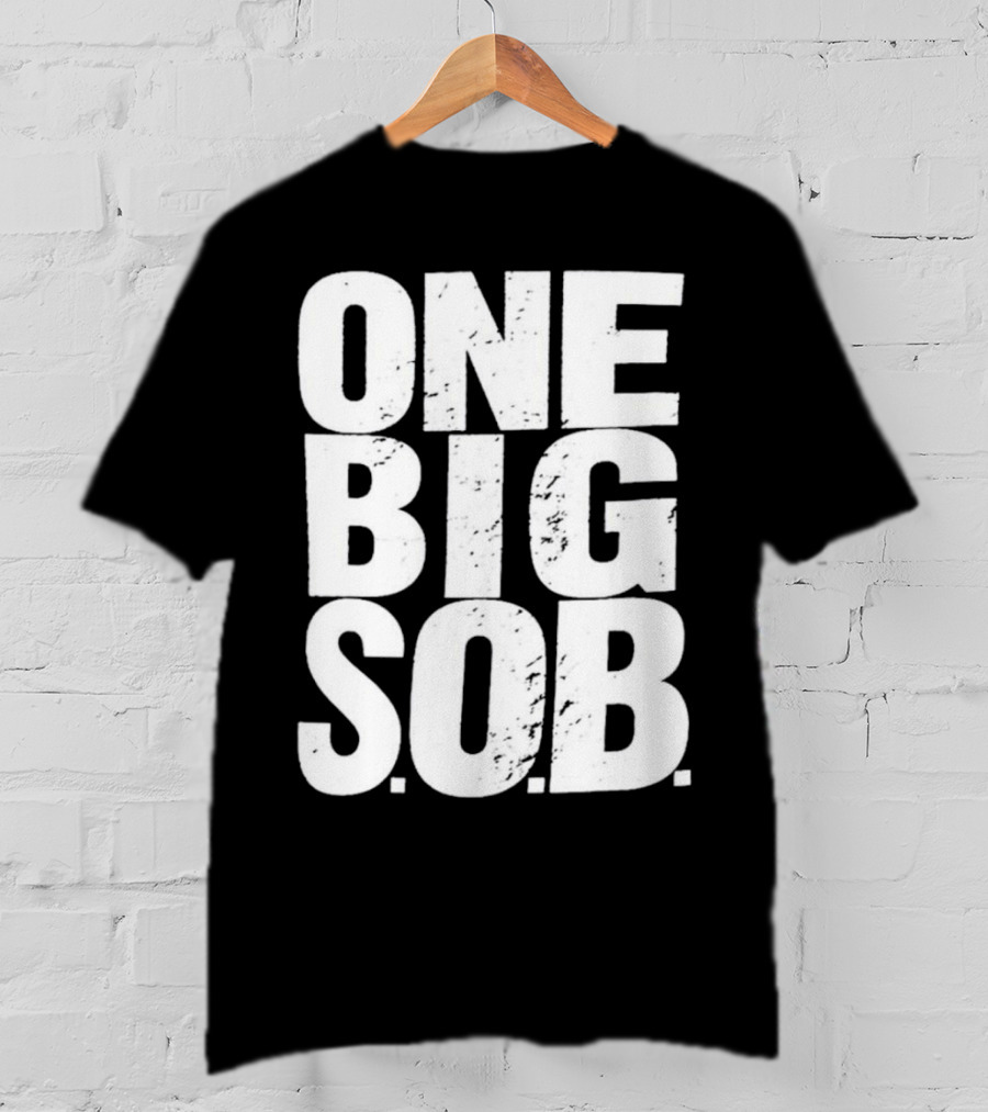 Braun Strowman One Big S.O.B T-Shirt
