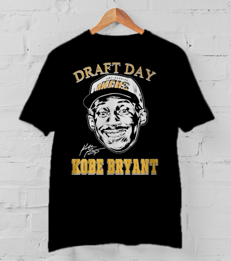 Kobe Bryant Draft Day Los Angeles Lakers T-Shirt