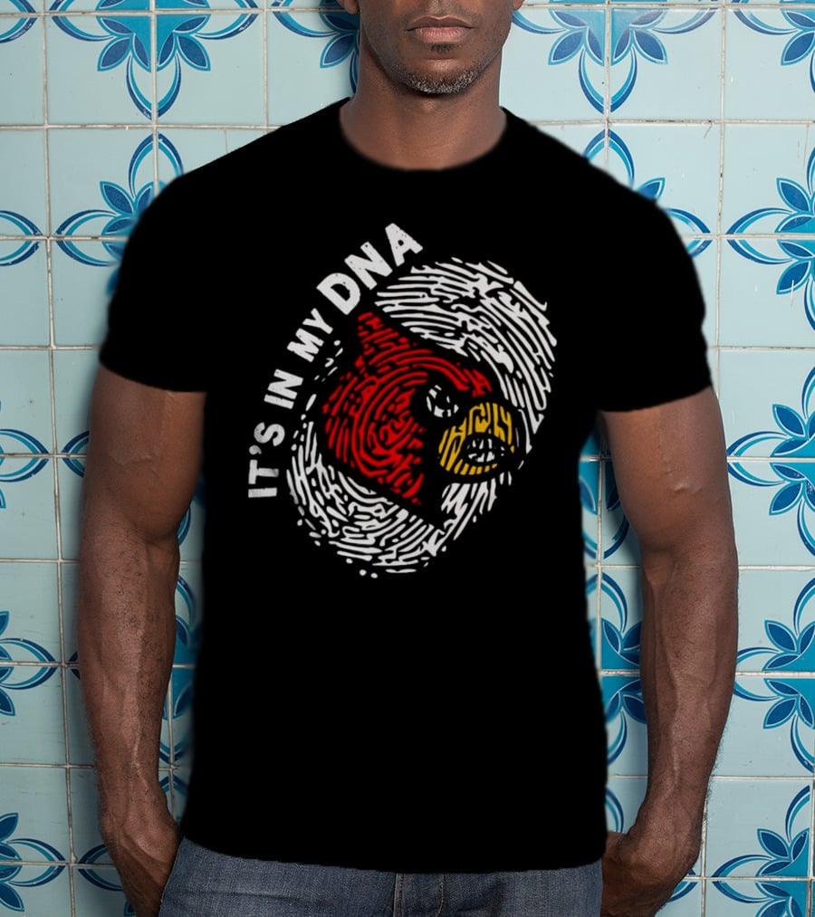 Louisville Cardinals It’s In My DNA Fingerprint T-Shirt