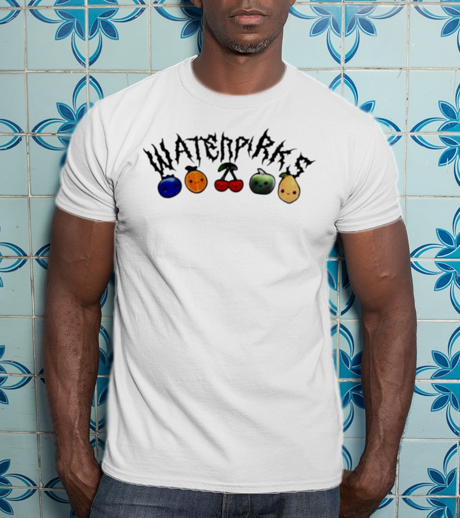 Waterparks Fruit Band Metal Style Cute Icons T-Shirt