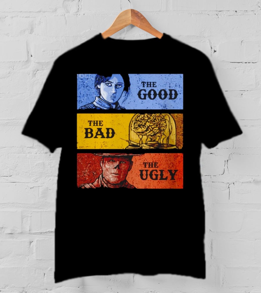 Fallout The Good The Bad The Ugly Character Carousel T-Shirt