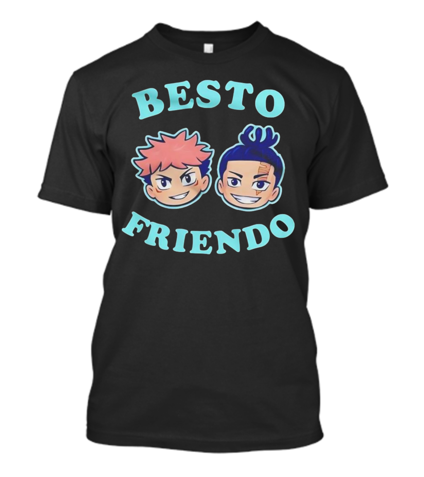 Besto Friendo Jujutsu Kaisen Yuji And Todo T-Shirt