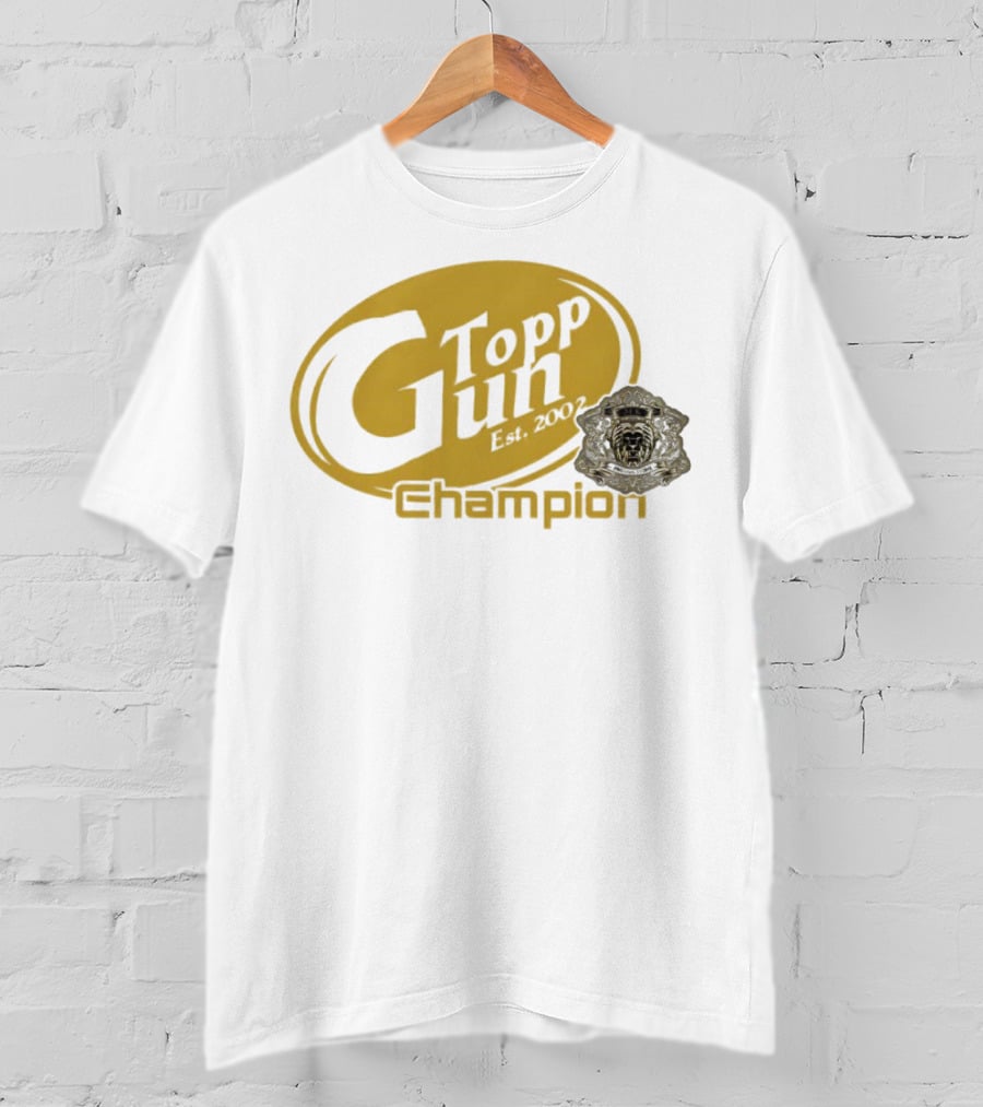 Topp Gun Champion Est. 2002 T-Shirt