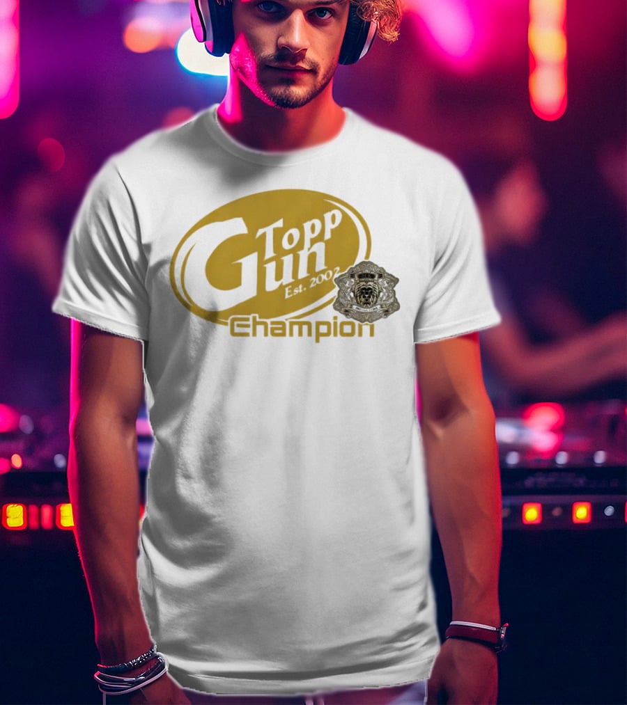 Topp Gun Champion Est. 2002 T-Shirt