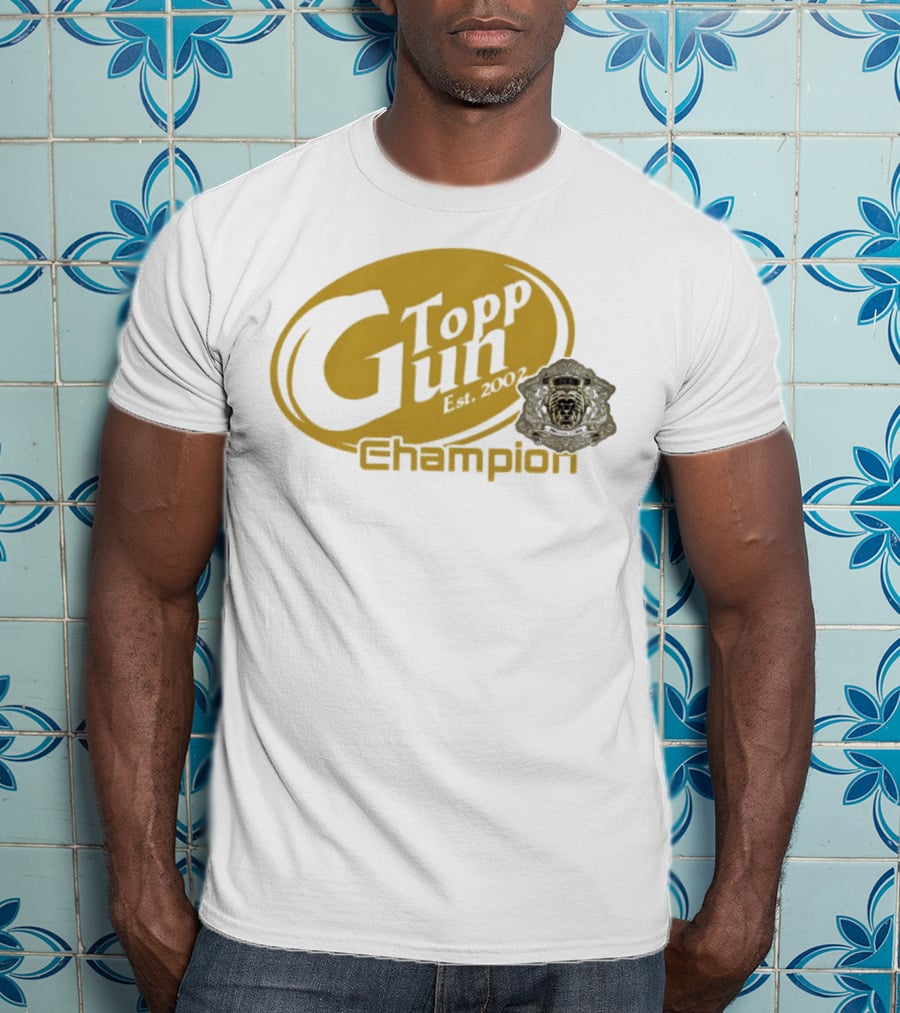 Topp Gun Champion Est. 2002 T-Shirt