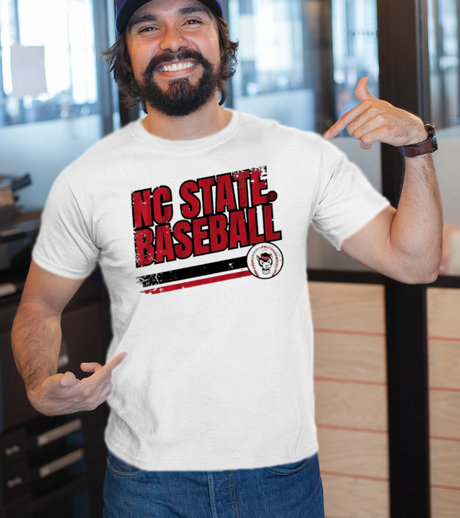 NC State Baseball Wolfpack Logo T-Shirt