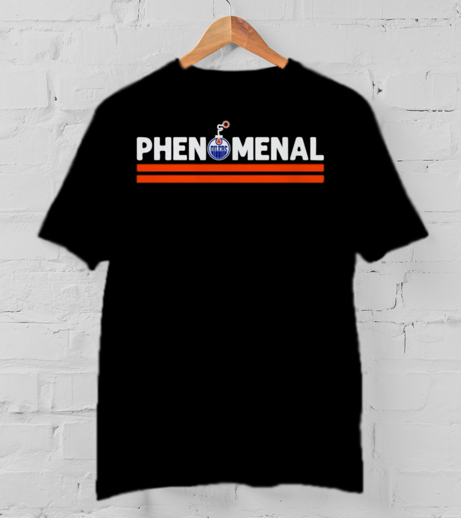 Phenomenal Edmonton Oilers NHL Hockey T-Shirt