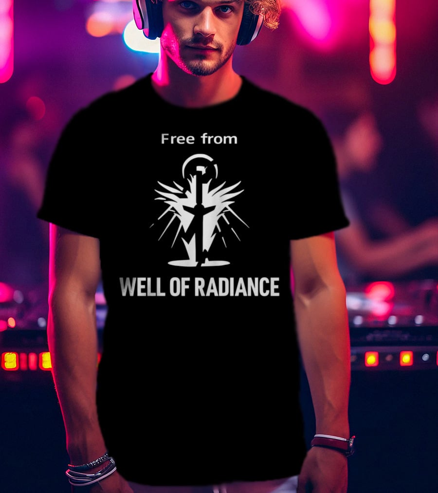 Free From Well Of Radiance Iconic Burst Image T-Shirt