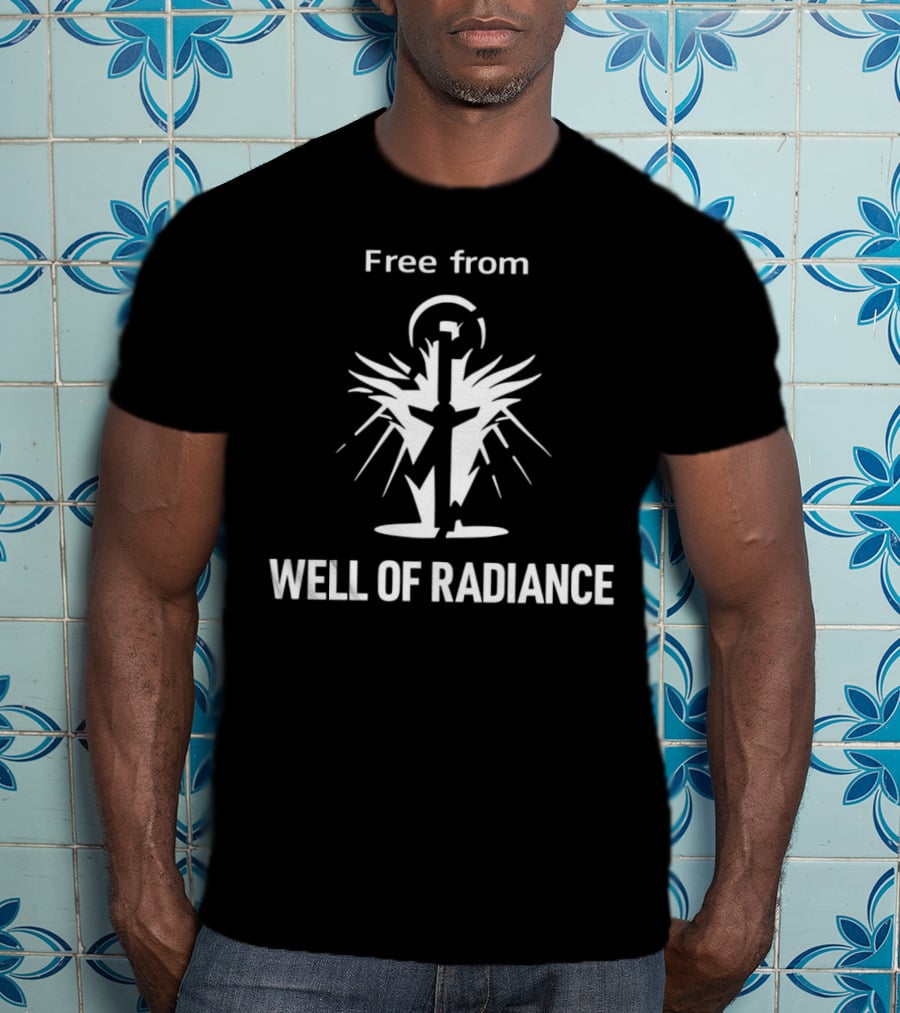 Free From Well Of Radiance Iconic Burst Image T-Shirt