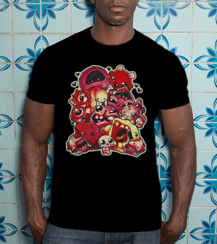 The Binding Of Isaac The Basement Monsters Collection T-Shirt