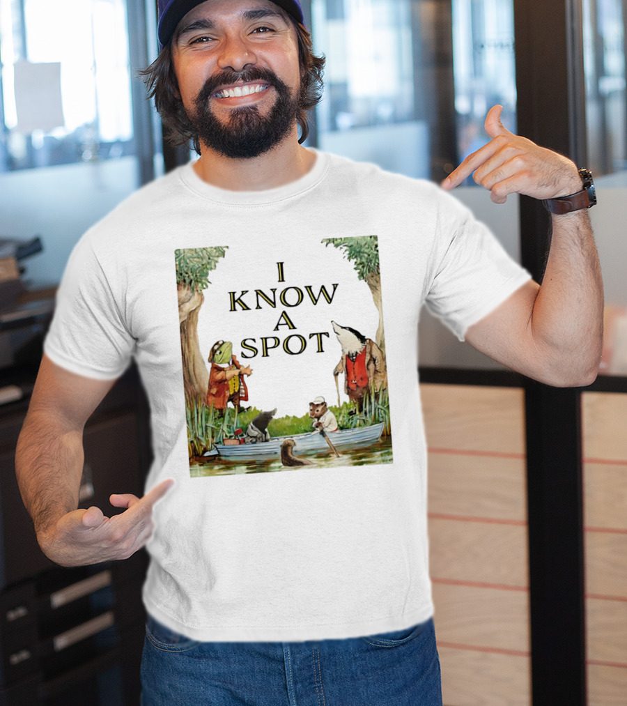 I Know A Spot Animals By The River With Friends T-Shirt