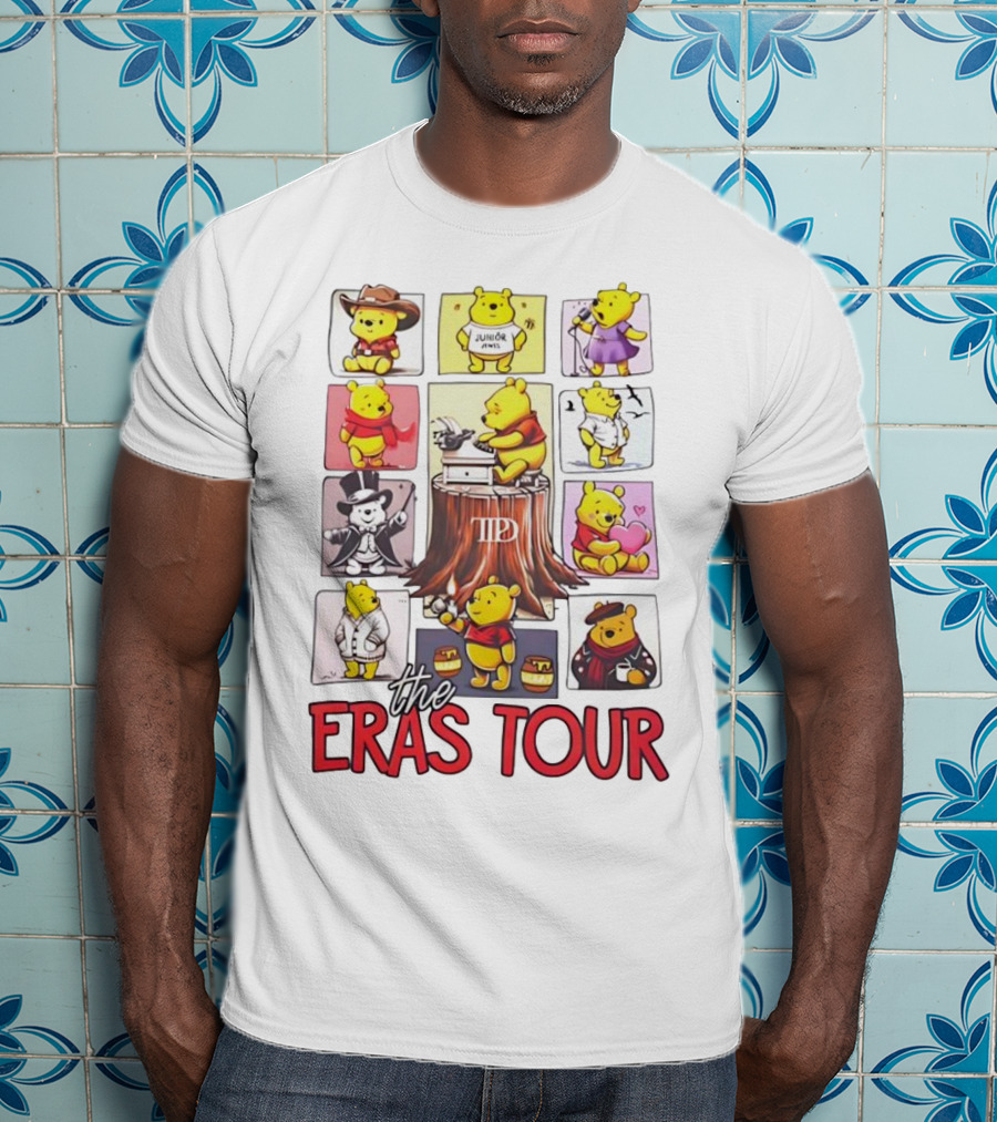 Winnie The Pooh In Diverse Costumes The Eras Tour T-Shirt