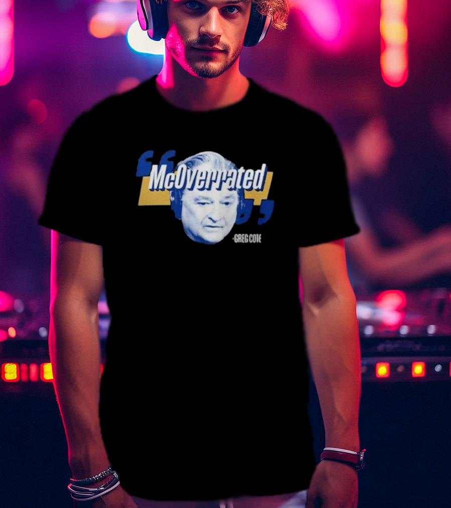 McOverrated Greg Cote Lebatard Face T-Shirt