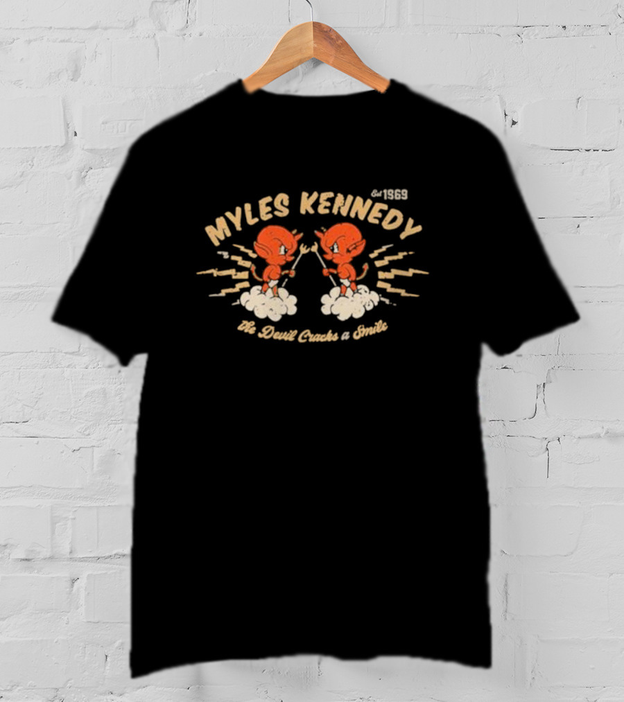 Myles Kennedy Est 1969 The Devil Cracks A Smile T-Shirt