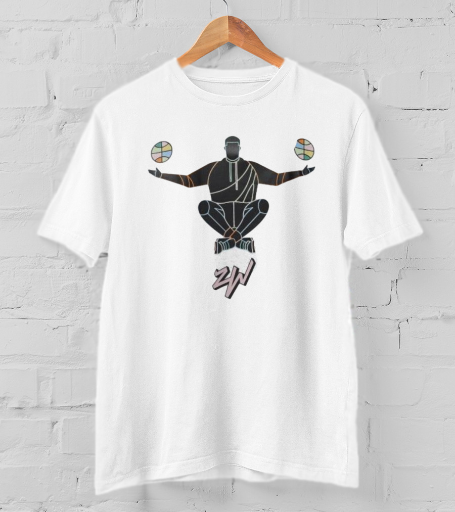NEW Jordan Zion Meditation Basketball Icon ZW T-Shirt