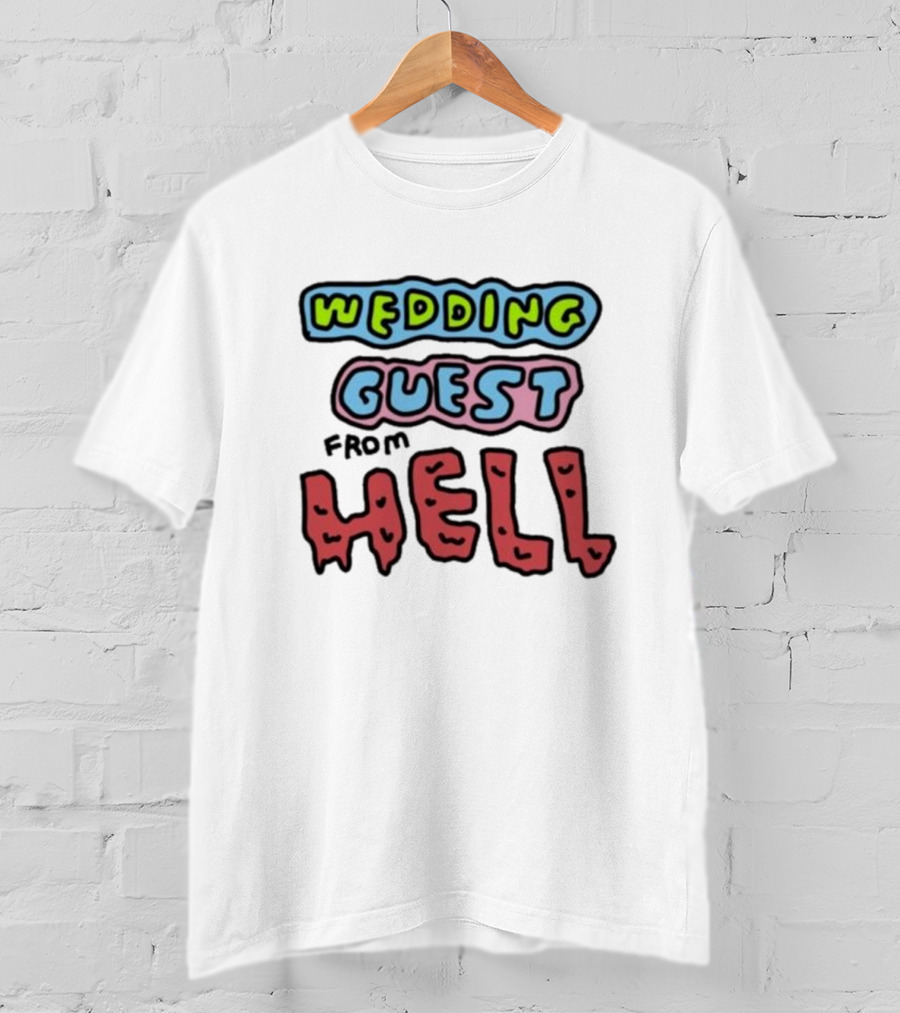 Wedding Guest From Hell Blocky T-Shirt