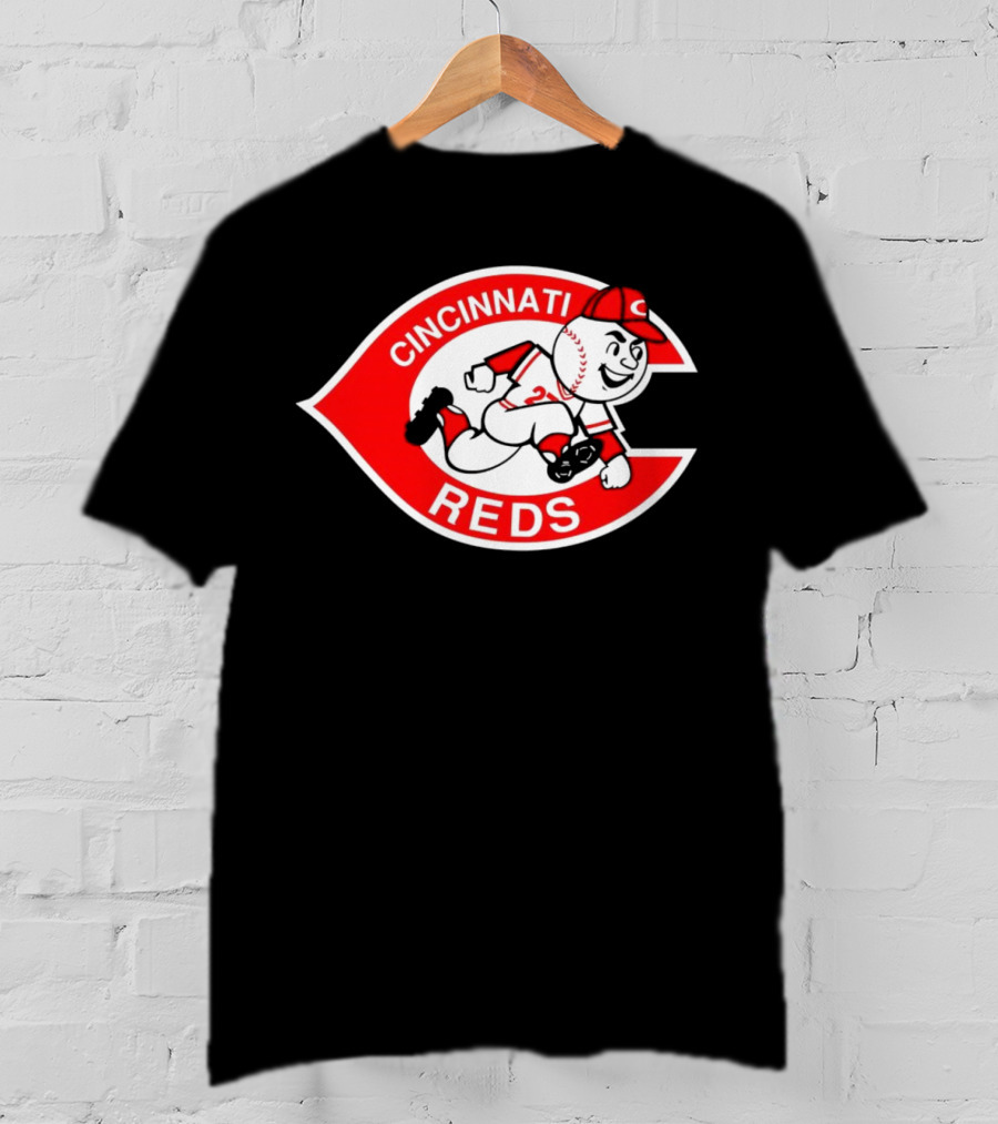 Cincinnati Reds Mascot MLB Baseball T-Shirt