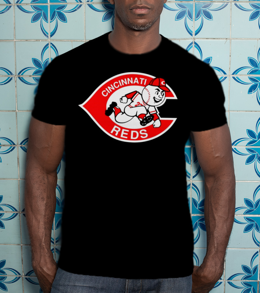 Cincinnati Reds Mascot MLB Baseball T-Shirt