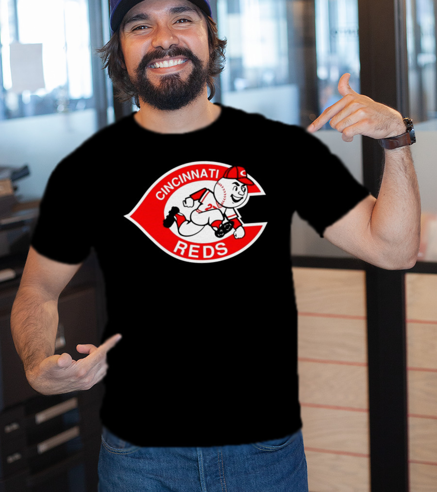 Cincinnati Reds Mascot MLB Baseball T-Shirt