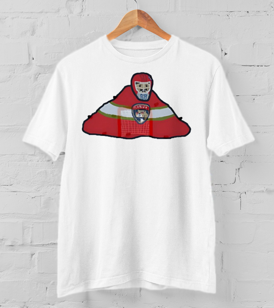 Florida Panthers Sergei Blob-Rovsky Hockey Goalie Net T-Shirt