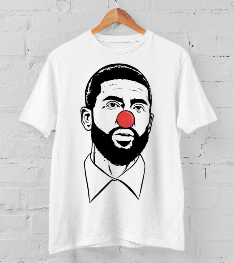 Kyrie Irving Clown Nose Basketball Player T-Shirt