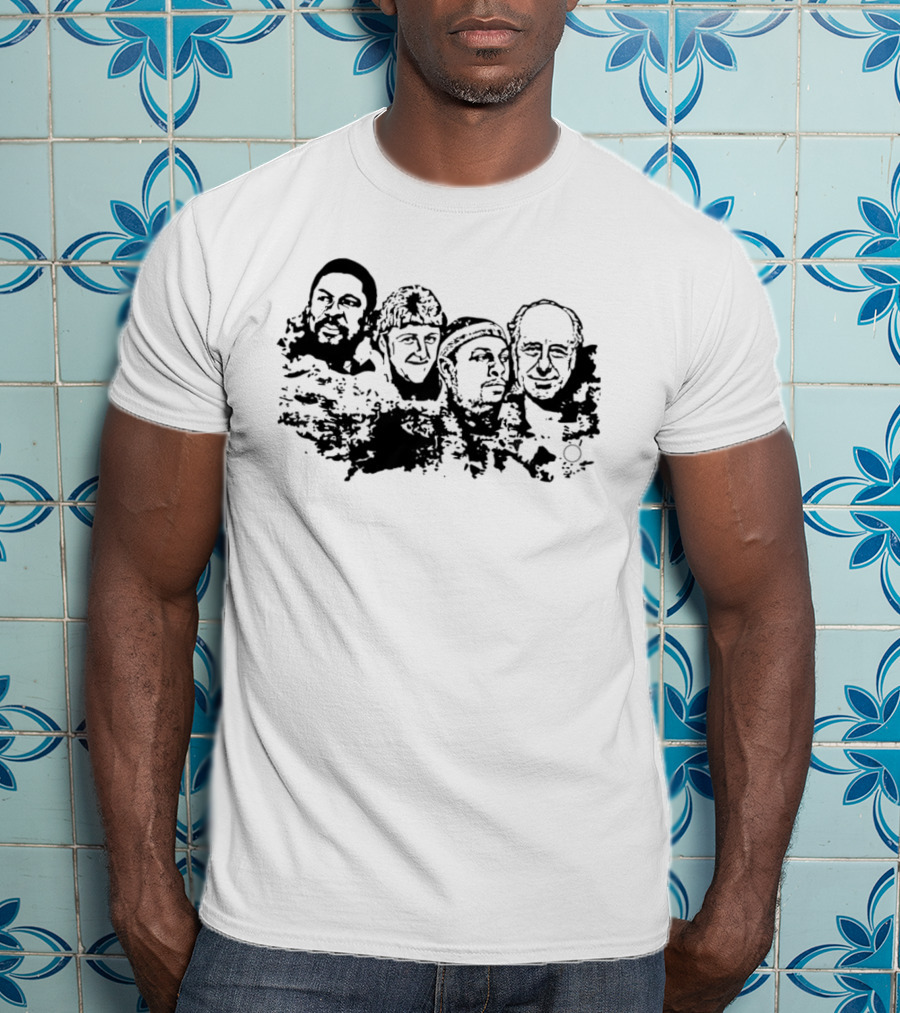 Boston Celtics Legends Mt. Rushmore T-Shirt