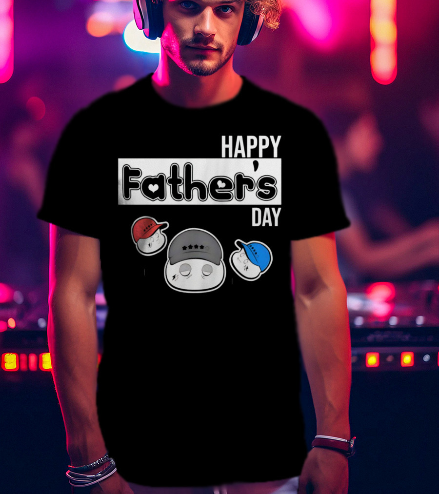 Happy Father’s Day Metokur Inspired Emoji Trio T-Shirt