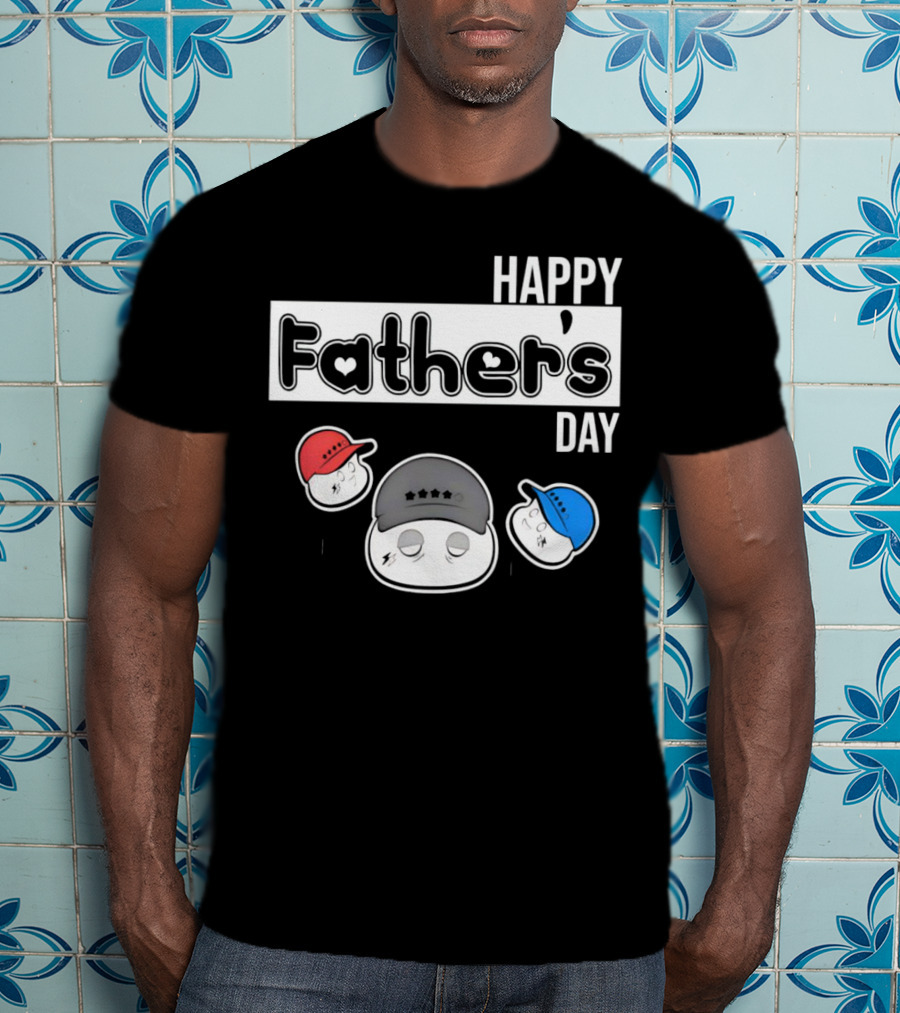 Happy Father’s Day Metokur Inspired Emoji Trio T-Shirt