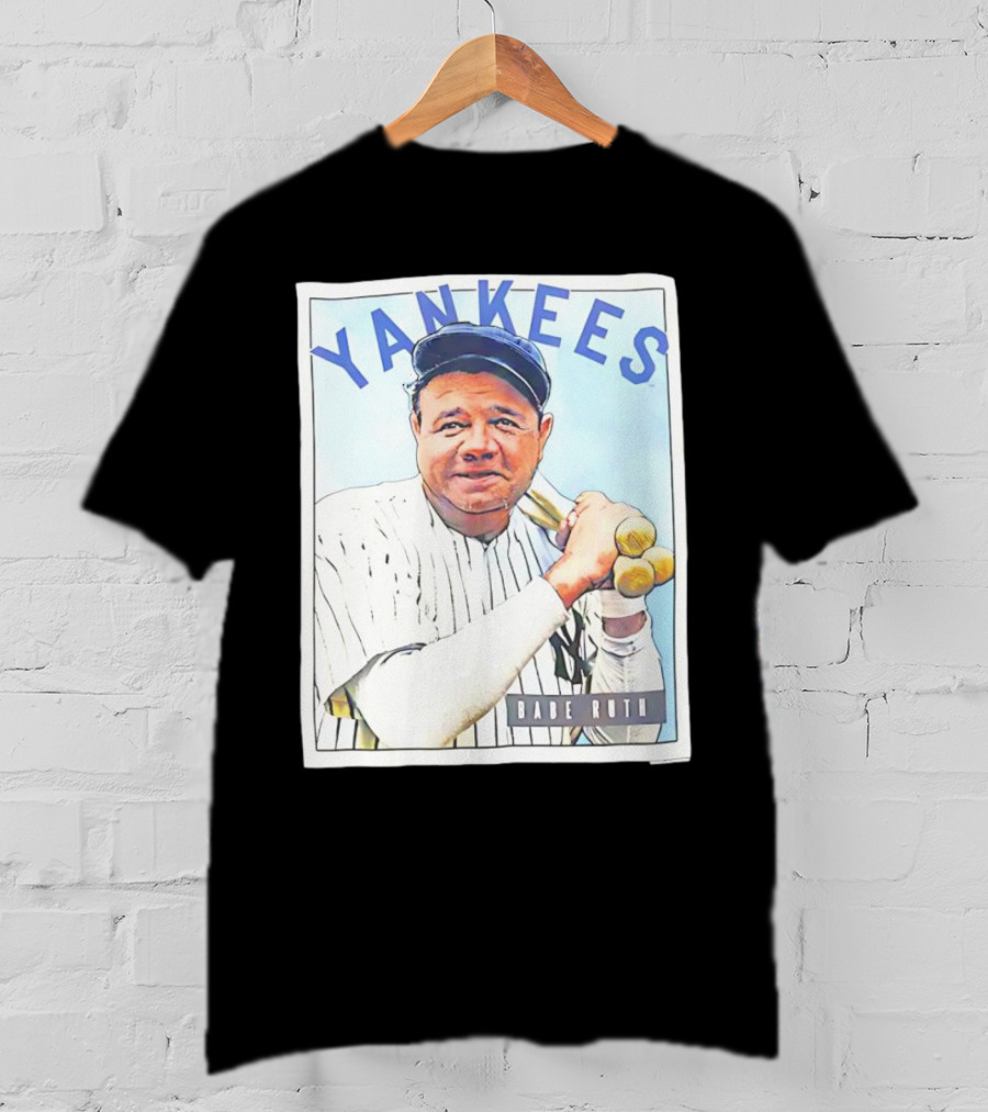 YANKEES Babe Ruth Baseball T-Shirt