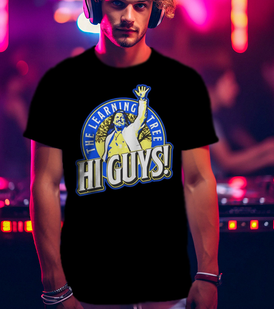 Chris Jericho The Learning Tree Hi Guys T-Shirt