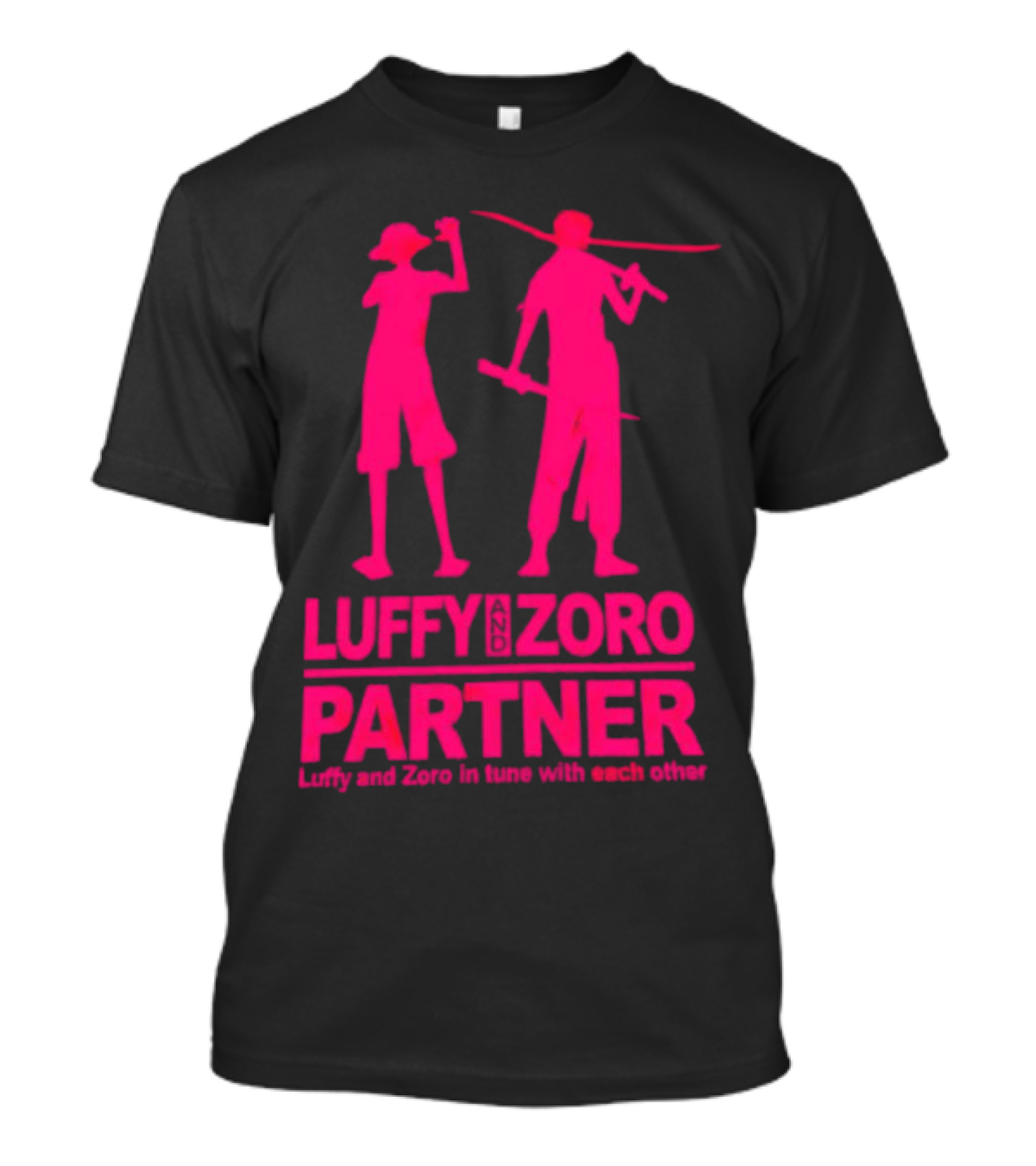 Luffy And Zoro Partner In Tune With Each Other T-Shirt