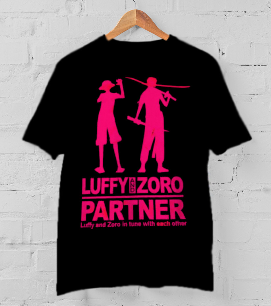 Luffy And Zoro Partner In Tune With Each Other T-Shirt