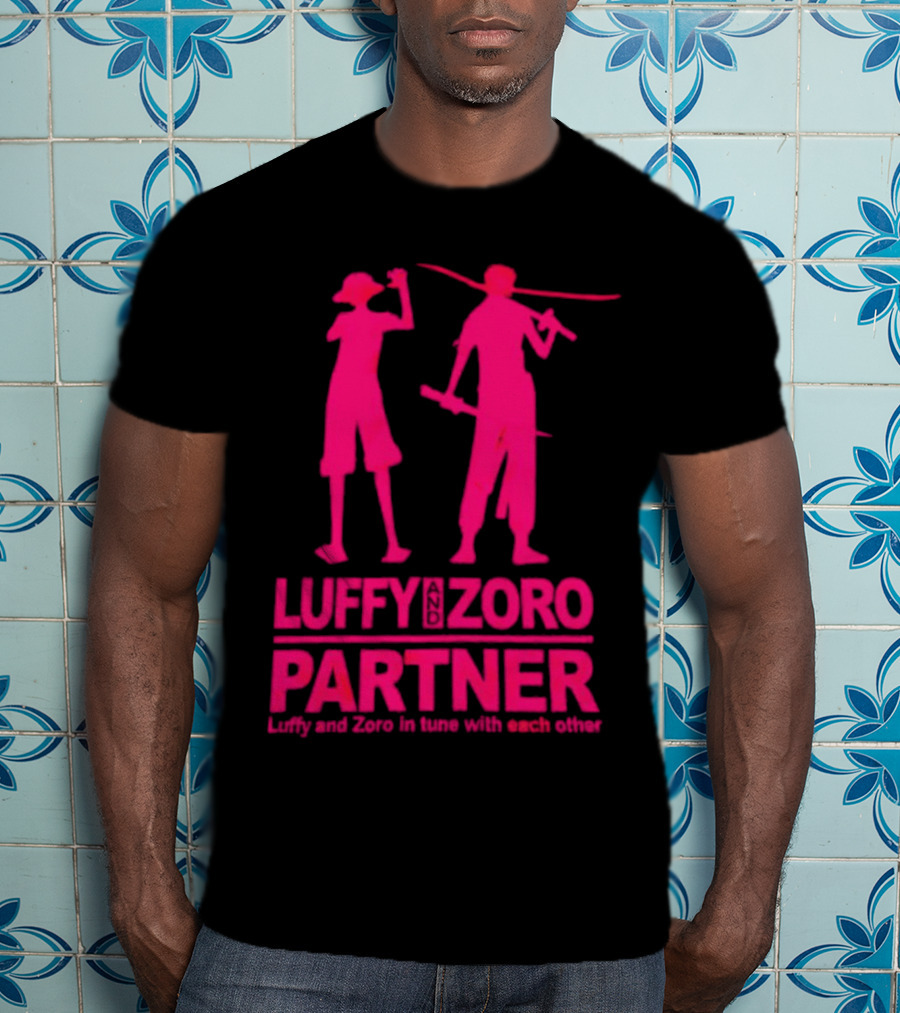 Luffy And Zoro Partner In Tune With Each Other T-Shirt