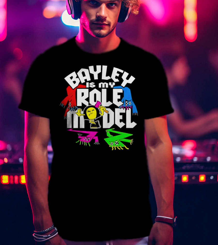 Bayley Is My Role Model Wacky Inflatable Tube Men T-Shirt