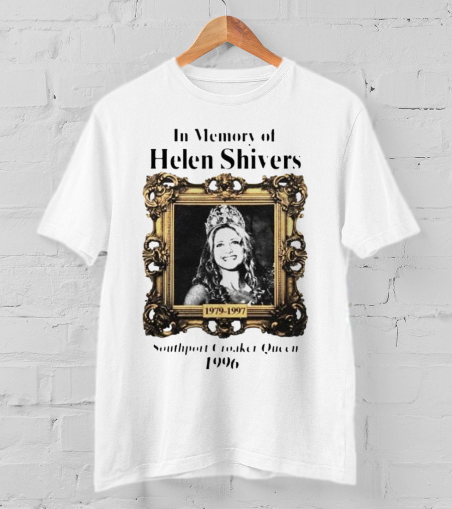 In Memory Of Helen Shivers 1979-1997 Southport Croaker Queen 1996 T-Shirt