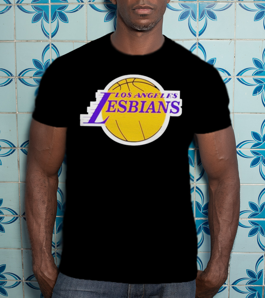 Los Angeles Lesbians Basketball T-Shirt