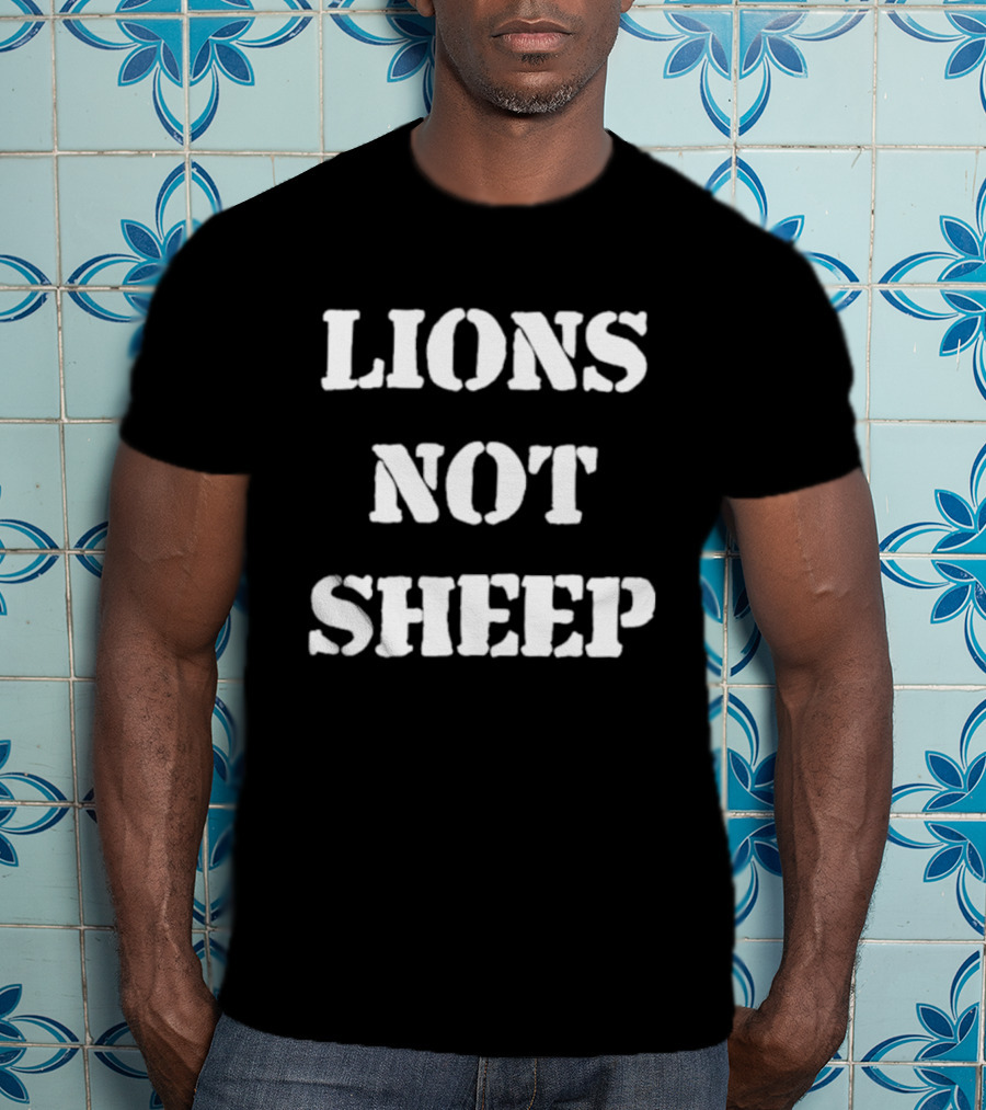 Julian Edelman Lions Not Sheep T-Shirt
