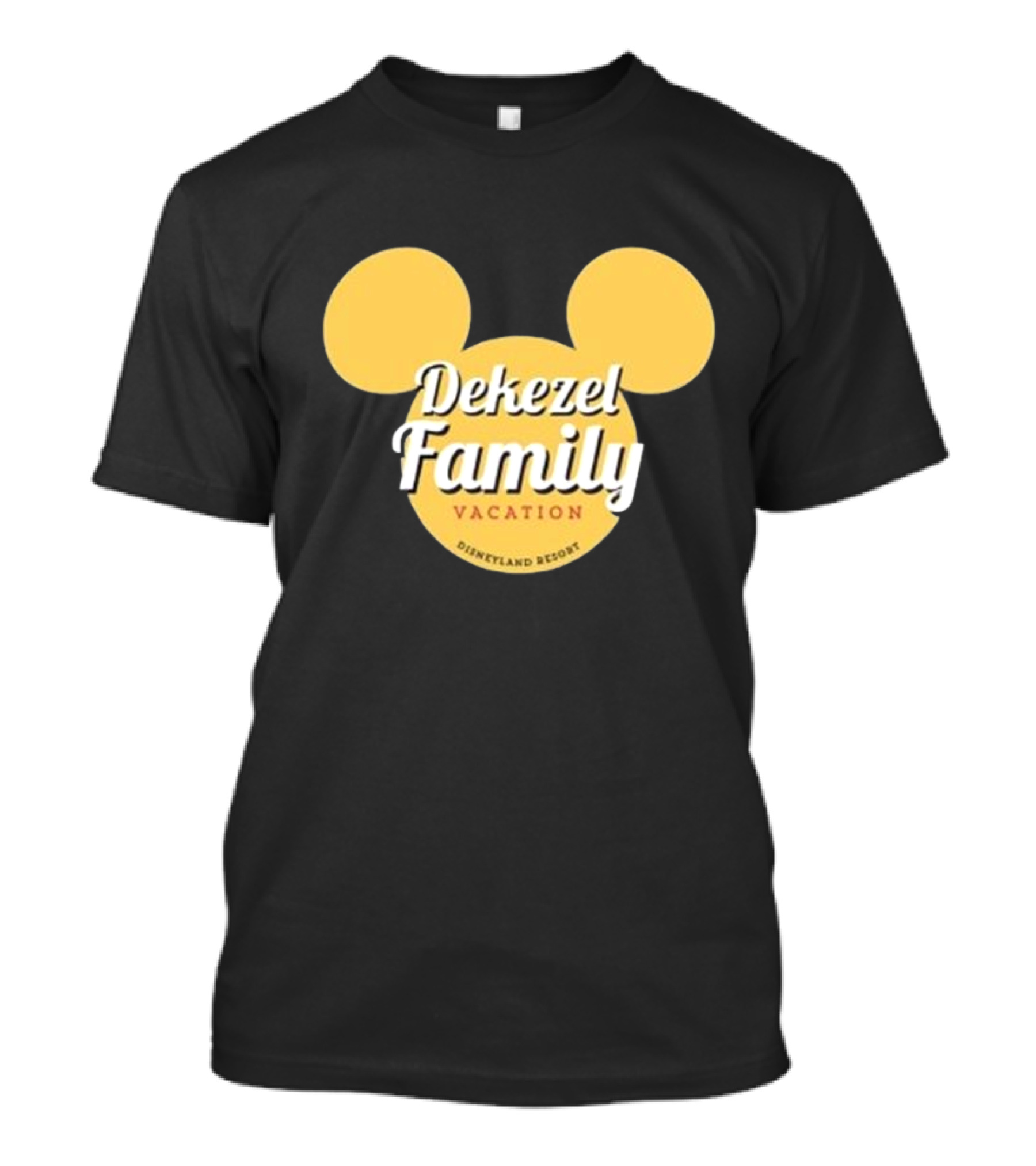Dekezel Family Disneyland Resort Vacation Mickey Mouse T-Shirt