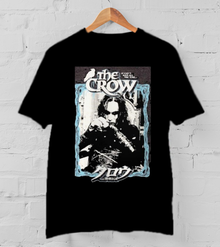 The Crow It Can't Rain All The Time Gothic Movie Scene T-Shirt