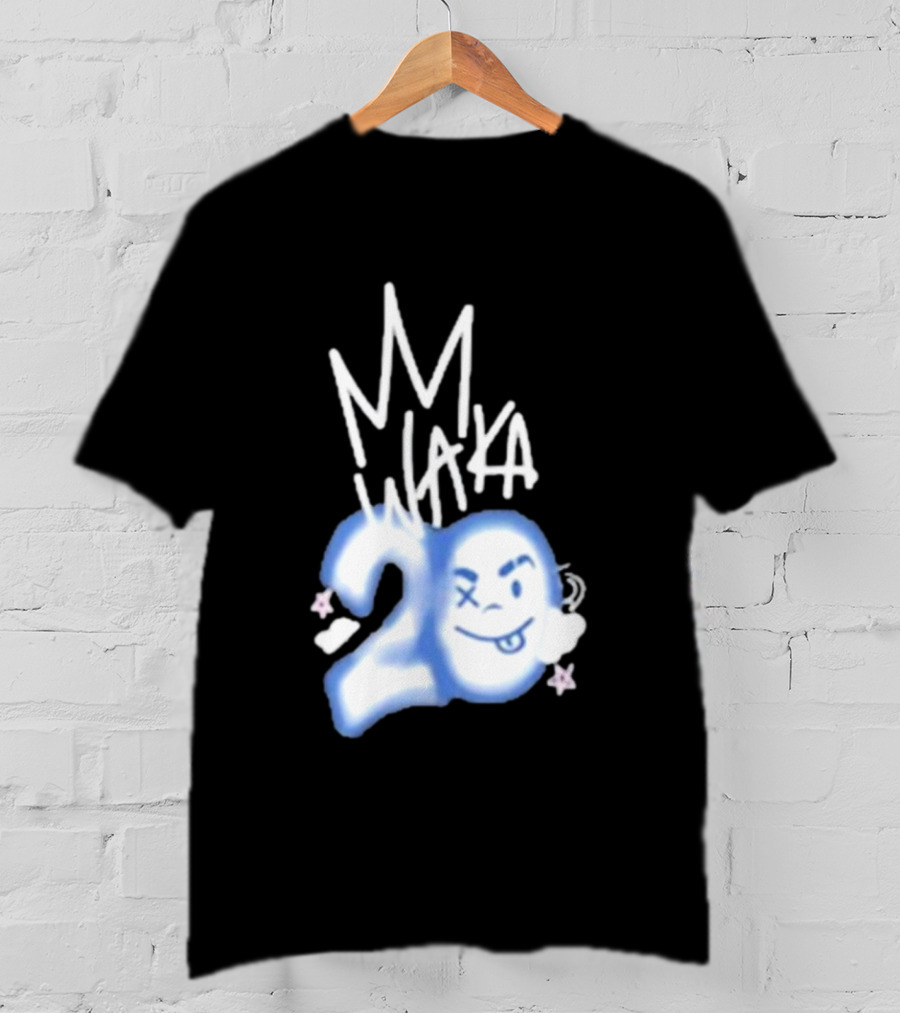 Waka Crew Waka 20 Birthday Bundle MM Style Cloud Star Emoji T-Shirt
