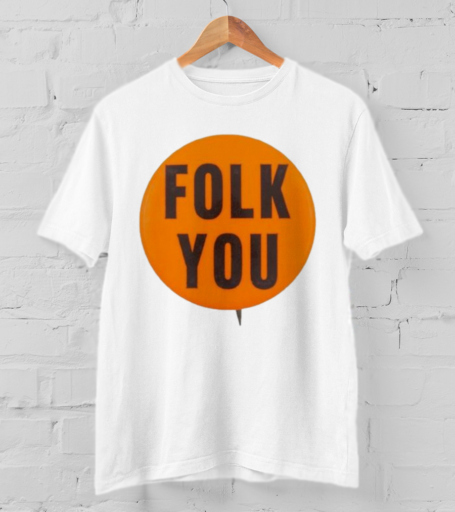 Weird Walk X Tsptr Folk You Badge T-Shirt