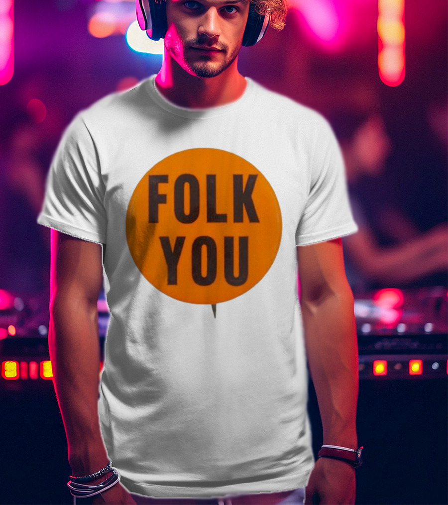 Weird Walk X Tsptr Folk You Badge T-Shirt