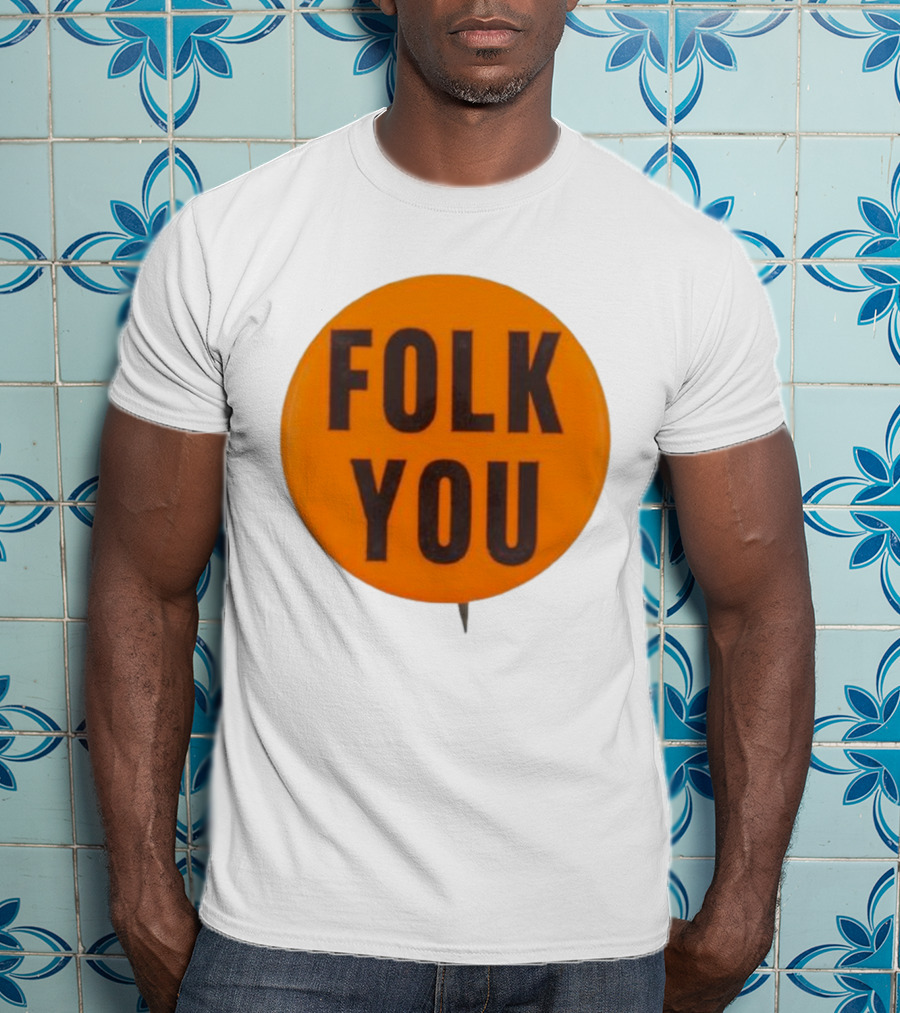 Weird Walk X Tsptr Folk You Badge T-Shirt