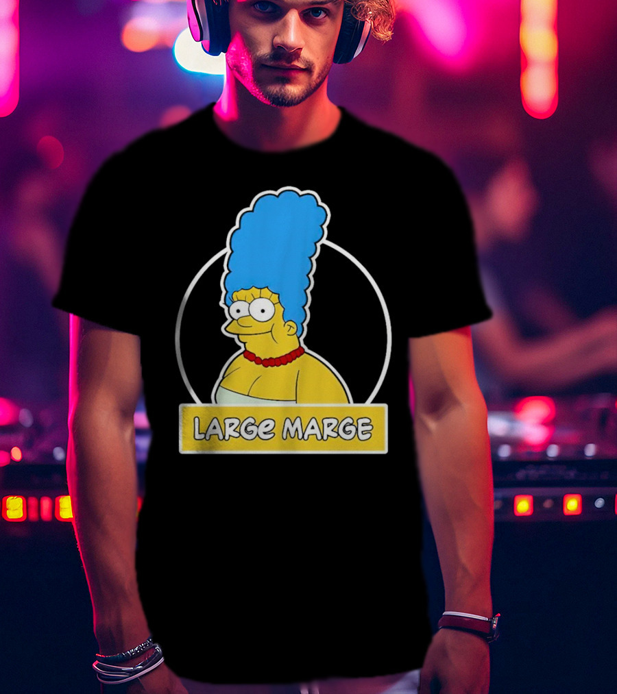 Large Marge Cartoon Character Design Justin Danger Nunley T-Shirt