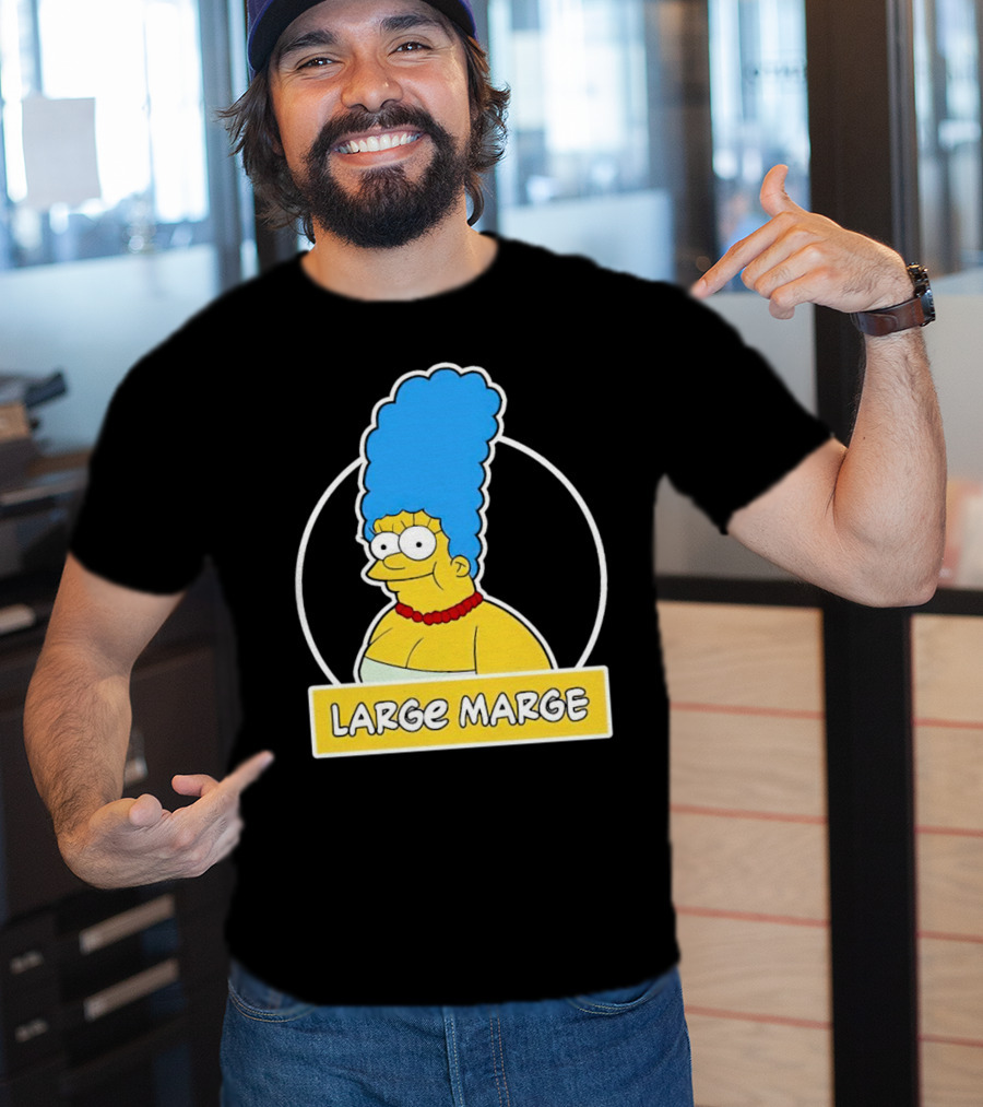 Large Marge Cartoon Character Design Justin Danger Nunley T-Shirt