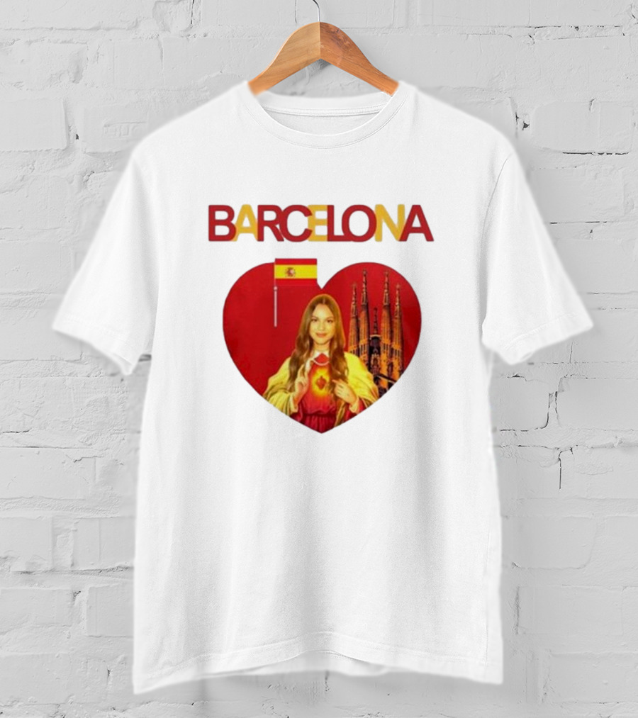 Barcelona Olivia Rodrigo Jesus Spain Iconic T-Shirt