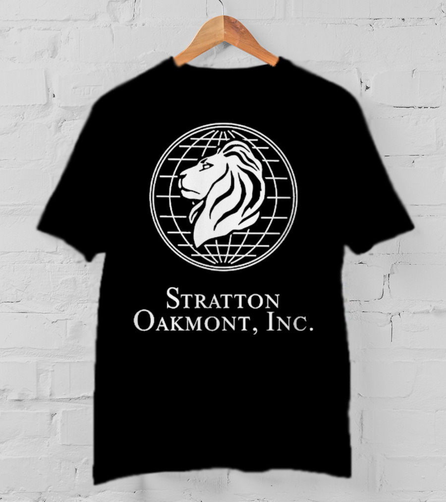 Stratton Oakmont Inc Lion Globe T-Shirt
