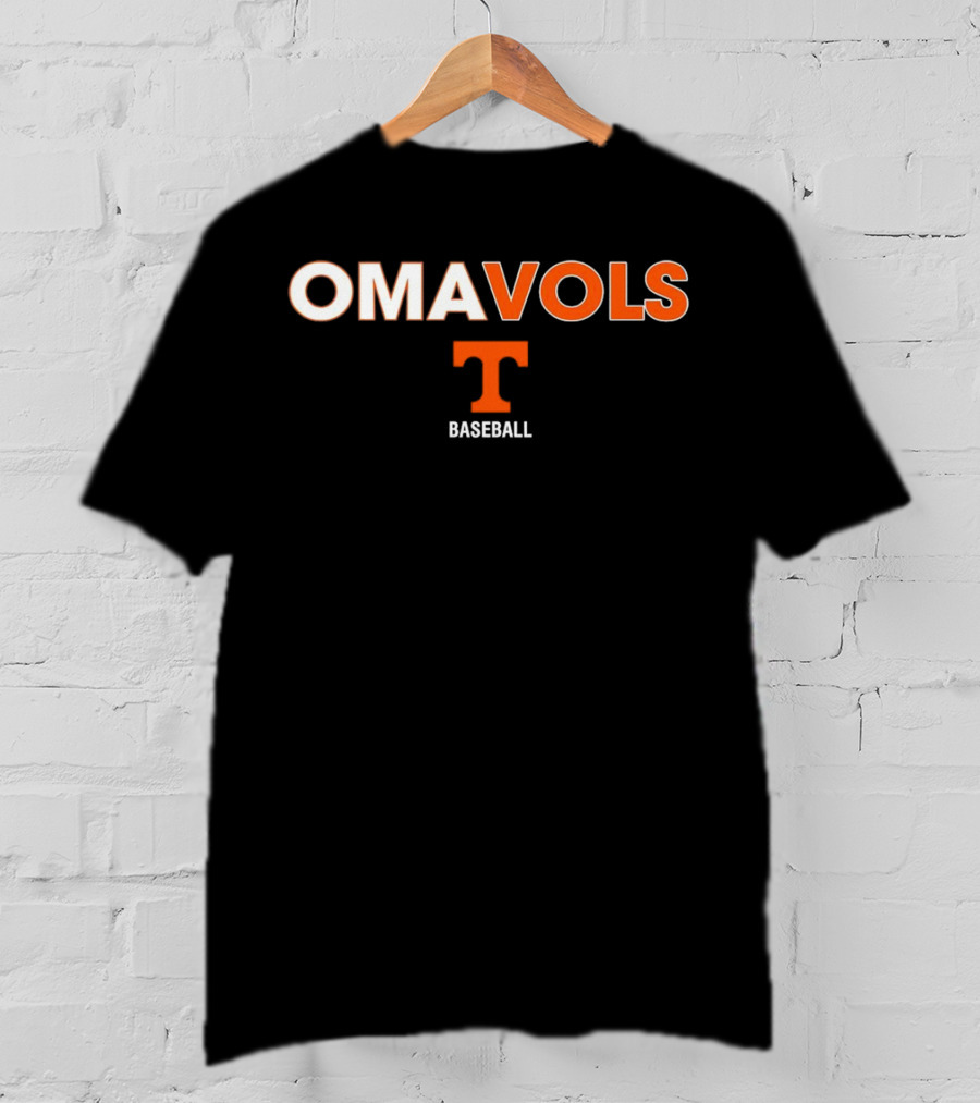 Omavols Tennessee Volunteers Baseball T-Shirt