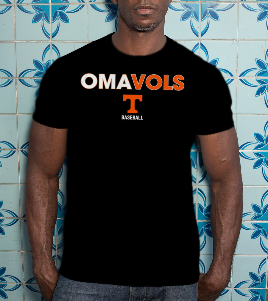 Omavols Tennessee Volunteers Baseball T-Shirt