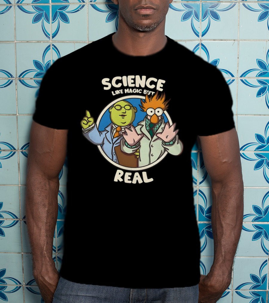 Dr. Bunsen Honeydew And Beaker Science Like Magic But Real T-Shirt